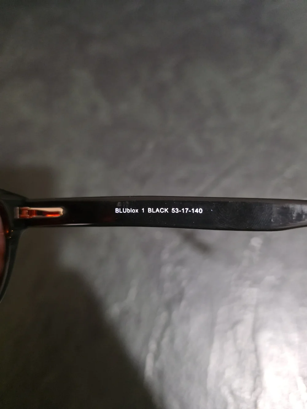 BLUBLOX 1 BLACK 53-17-140 Sunglasses